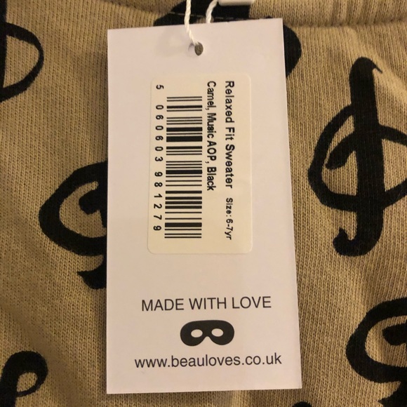 Clearance - Beau Loves Camel Music Sweatshirt - Picture 5 of 6